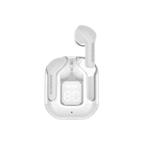 Riversong AirFly M2 Wireless Bluetooth 5.3 In-Ear ANC Headphones with HD Stereo Sound and ENC.