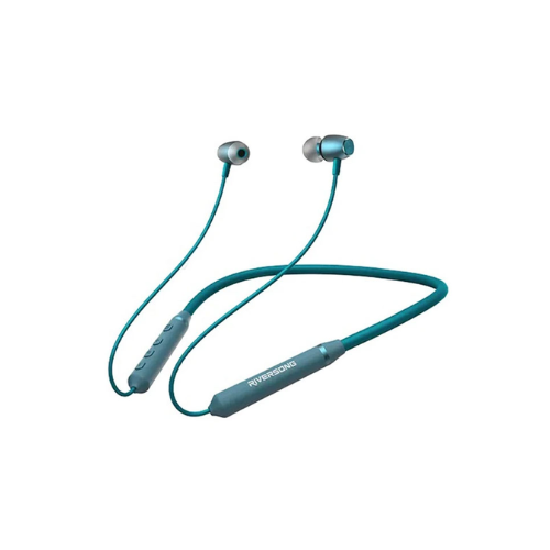 Riversong Stream M1 wireless neckband earphones with ENC technology, 30 hours playtime, and 6-mode equalizer.