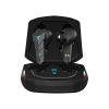 TAGG Rogue 200GT earbuds with Game Mode, BassX, 4 ENC microphones, and RGB light effects.