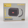 Rimlo Bluetooth Speaker RSP-05 - Portable speaker with 1200mAh battery, 5 hours playtime, and 10m wireless range.